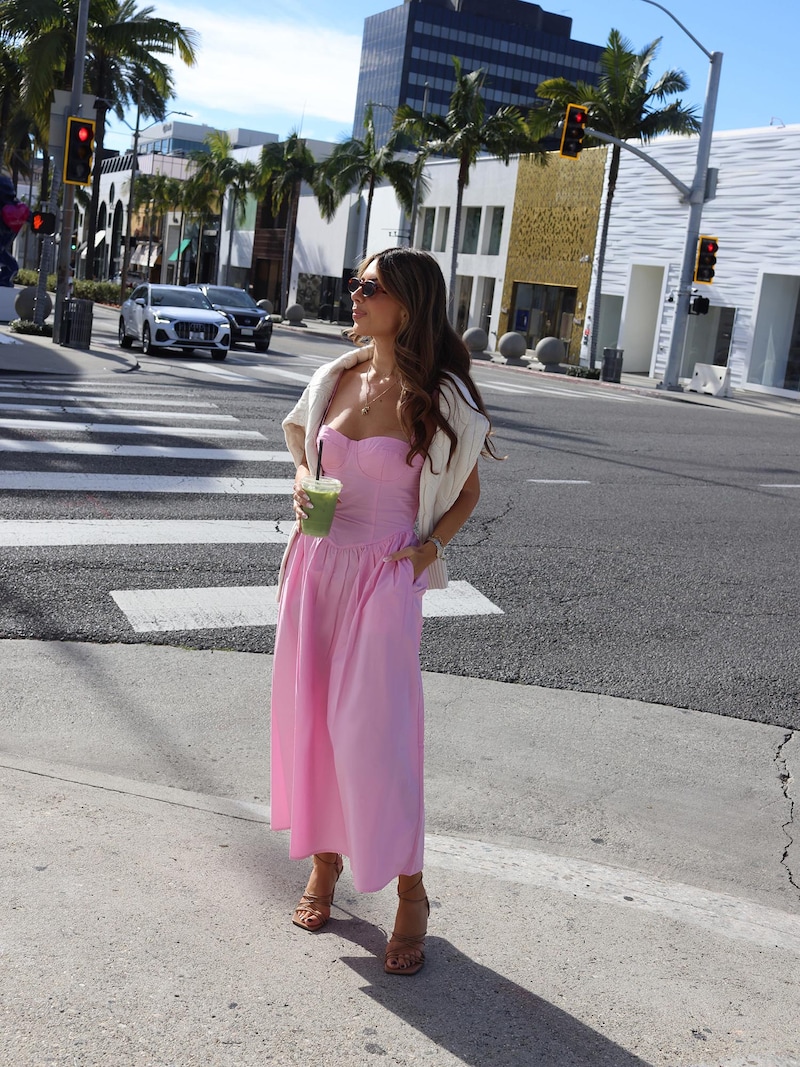 Flowy Pink Dress
