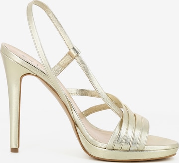 EVITA Strap Sandals 'Eva' in Gold