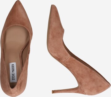 Escarpins 'Lillie' STEVE MADDEN en beige : sur le côté