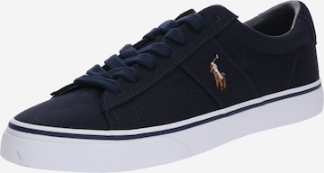 Sneaker bassa 'Sayer' di Polo Ralph Lauren in blu: frontale