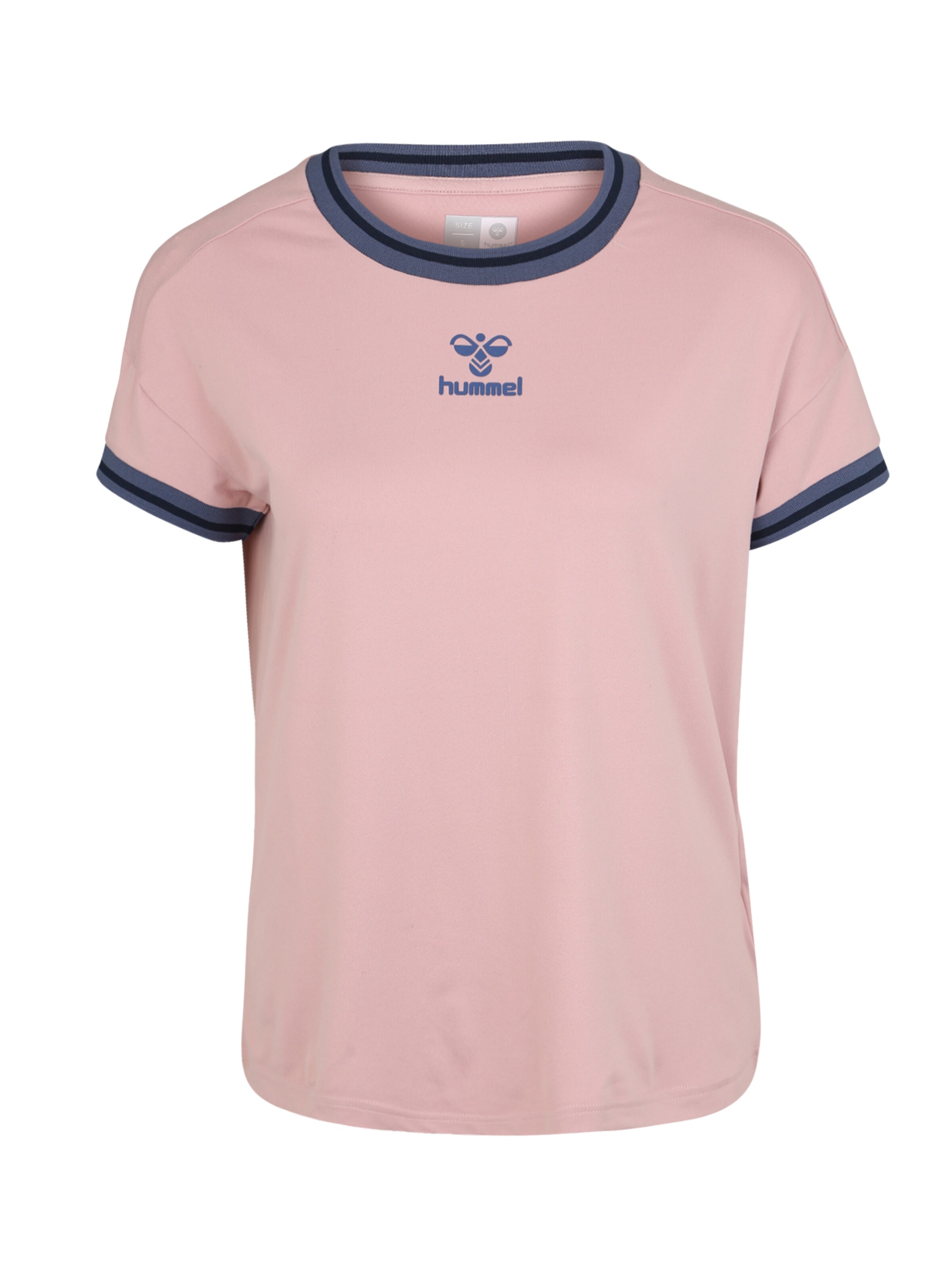 Hummel - Sport-Shirt 'hmlFLOW T-SHIRT S/S' in rosa