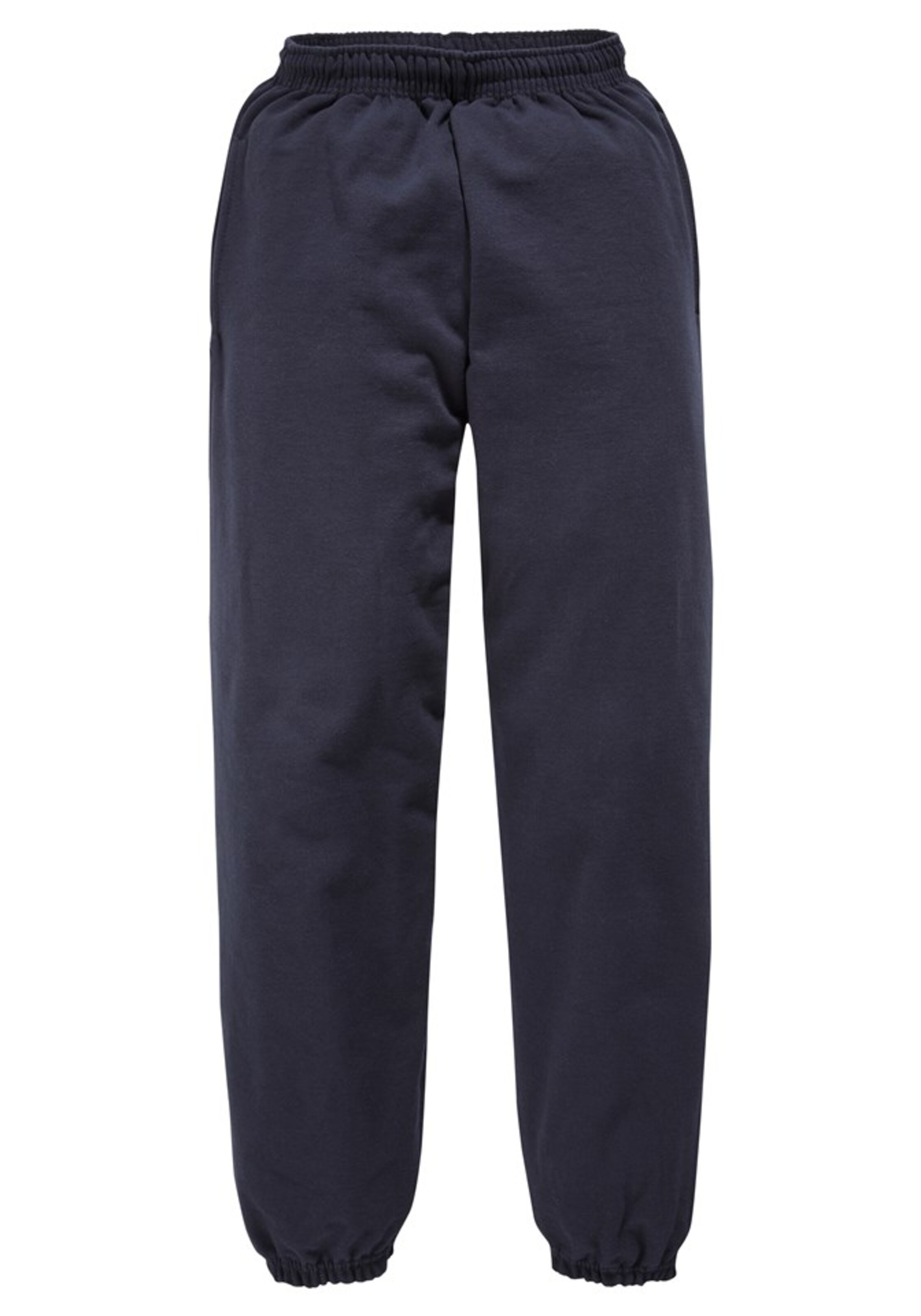 FRUIT OF THE LOOM Tapered Pants in Blue: front