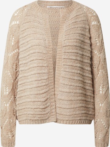 ONLY Knit cardigan 'Vanessa' in Beige: front