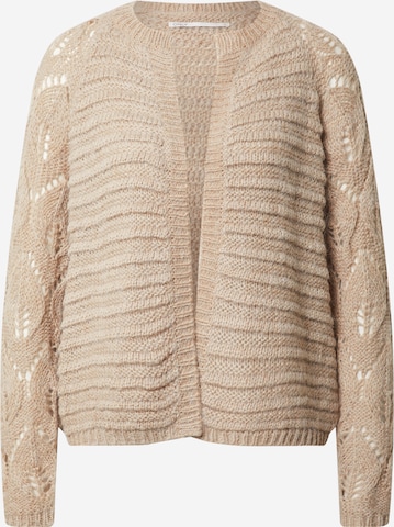 ONLY Knit Cardigan 'Vanessa' in Beige: front