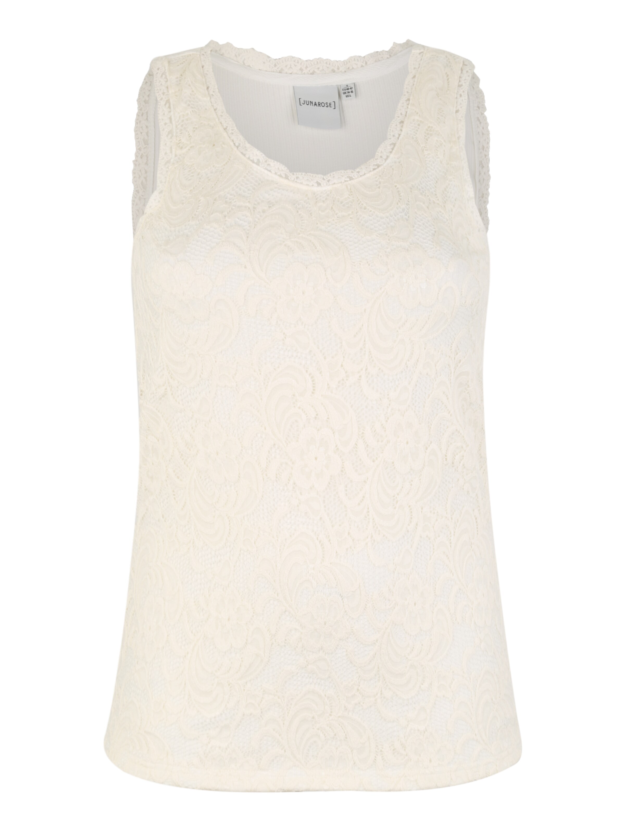 Junarose - Top 'Remma' in de kleur Wit