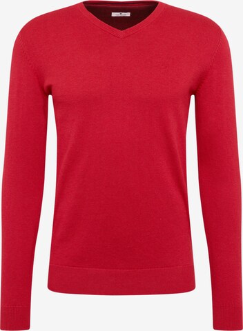 TOM TAILOR Sweater in Red: front