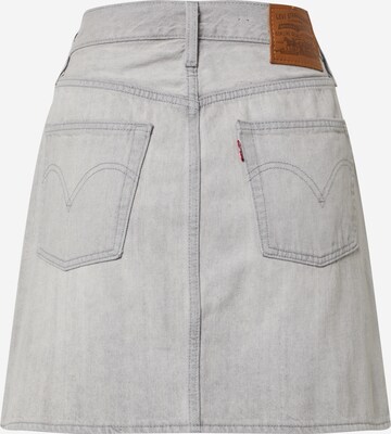 Jupe 'High Rise Deconstructed Iconic' LEVI'S ® en gris