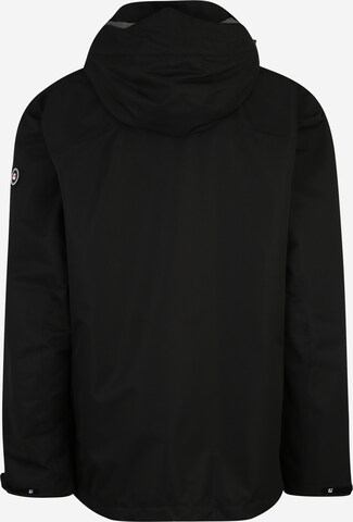 KILLTEC Outdoor jacket 'Inkele' in Black: back