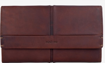 Maître Wallet 'Birkenfeld' in Brown: front