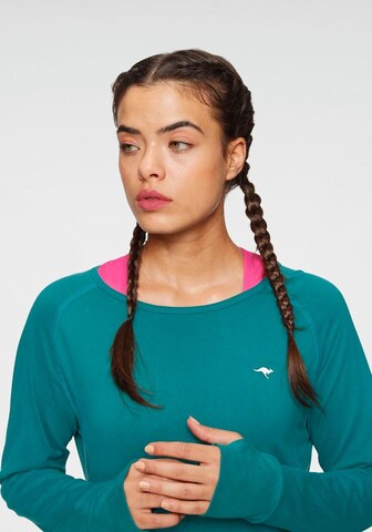 KangaROOS Shirt in Grün