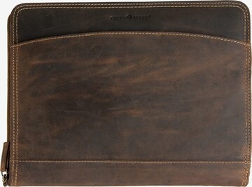 GREENBURRY Wallet in Brown: front