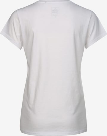 T-shirt fonctionnel 'Arusha' Lakeville Mountain en blanc