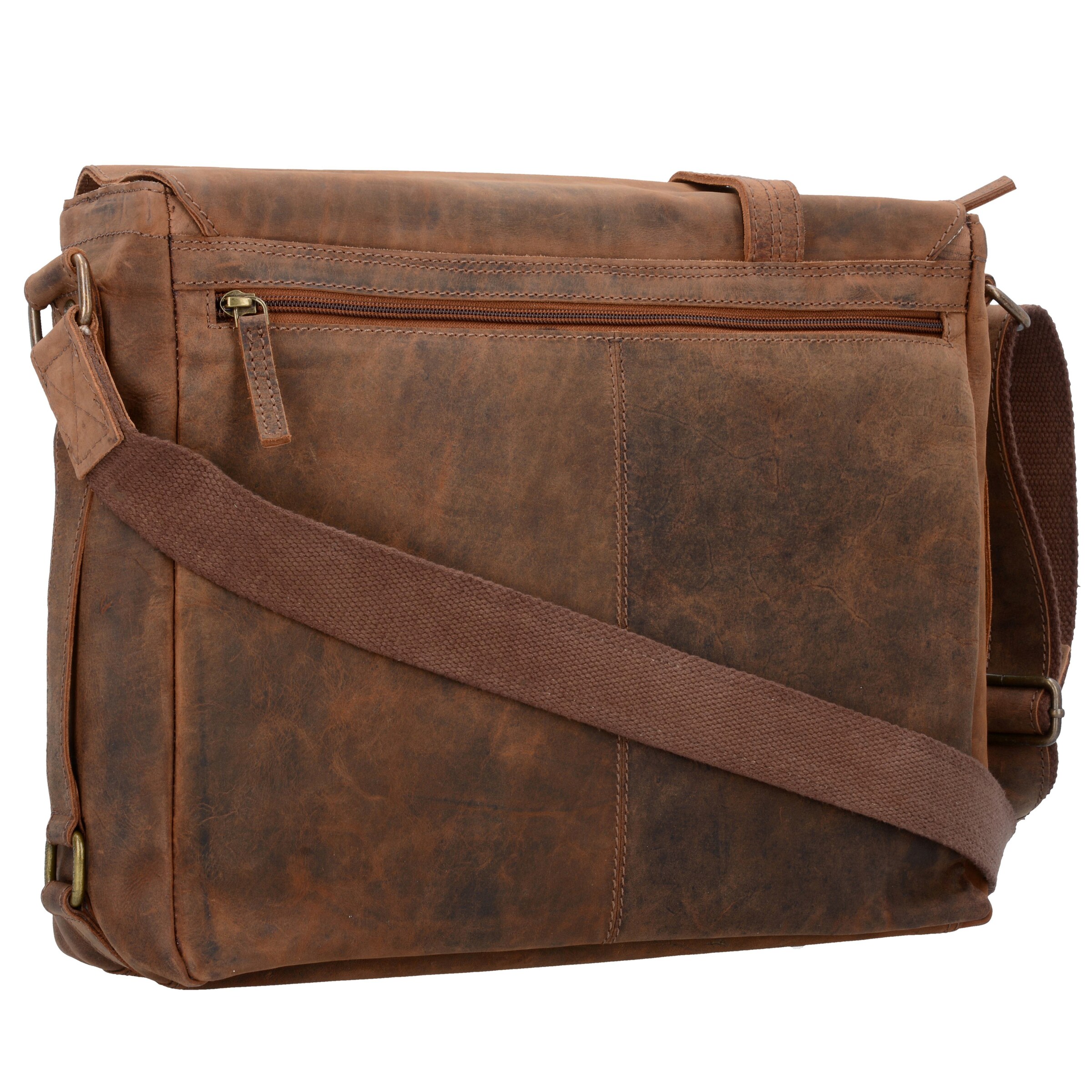 Greenland Nature Crossbody bag 'Montenegro' in Brown