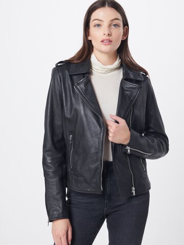 Ibana Between-season jacket 'Bear blaze' in Black: front