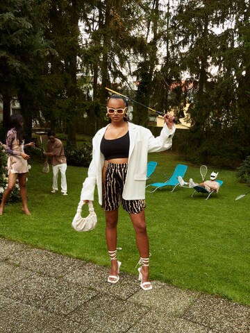 Classy Tiger Shorts Look by SMILES