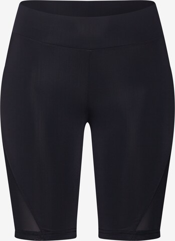 Skinny Leggings de la Urban Classics pe negru: față