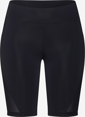 Skinny Leggings de la Urban Classics pe negru: față