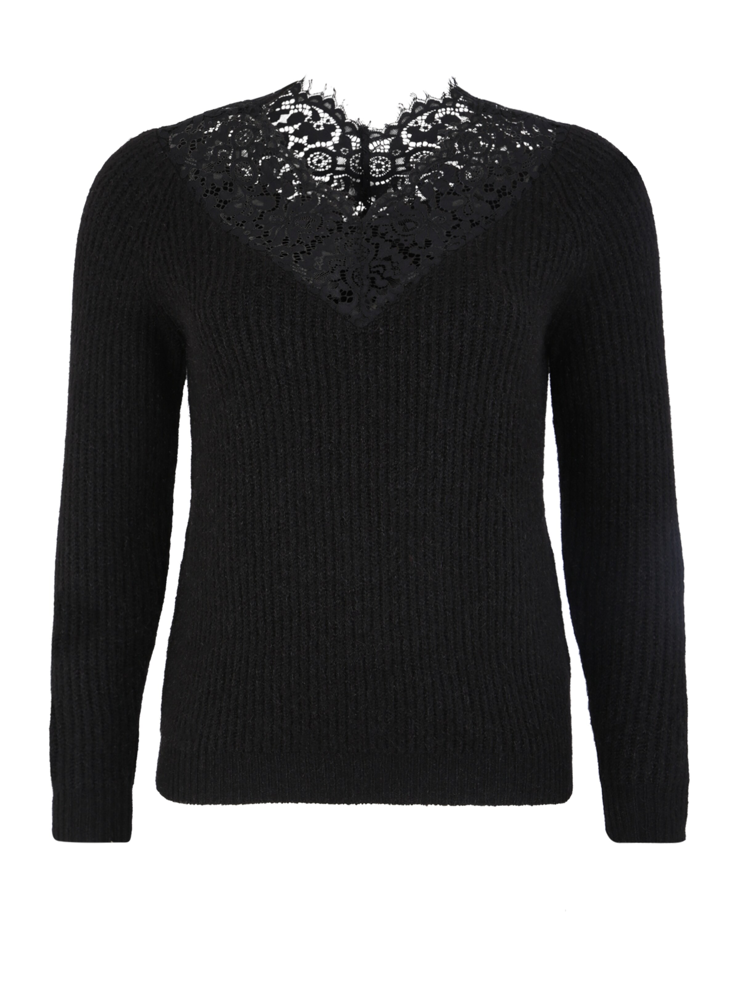 Vero Moda Curve - Trui 'MERLA' in de kleur Zwart