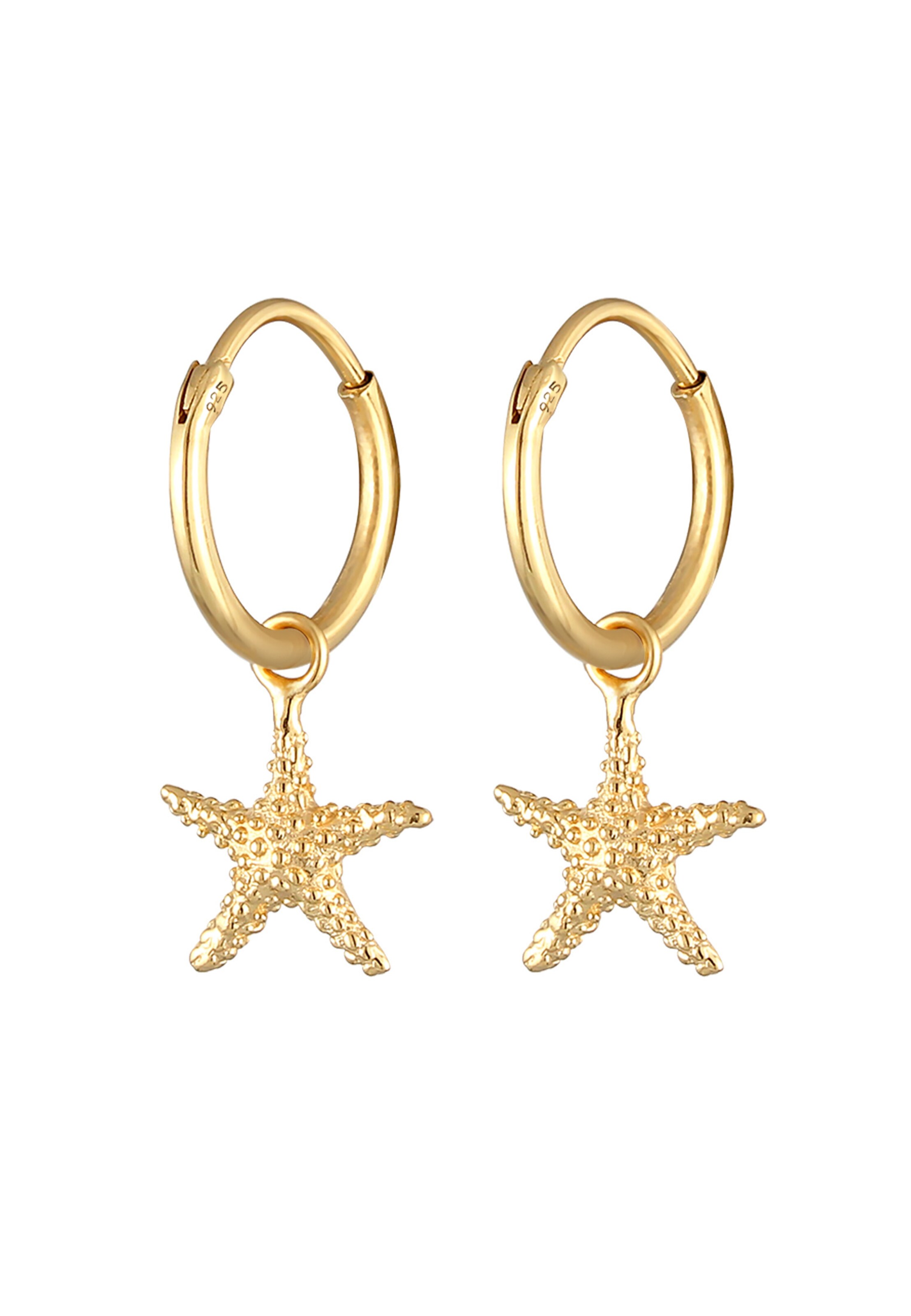 ELLI Kolczyki w kolorze złotym, Podgląd produktu