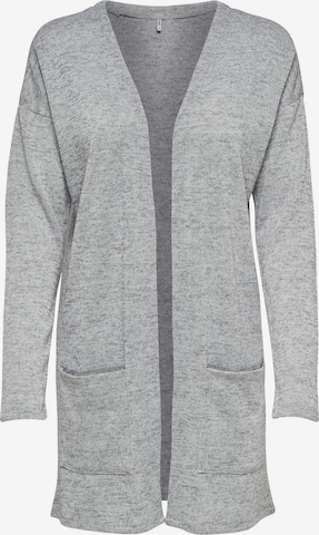 Cardigan 'Sara' ONLY en gris : devant