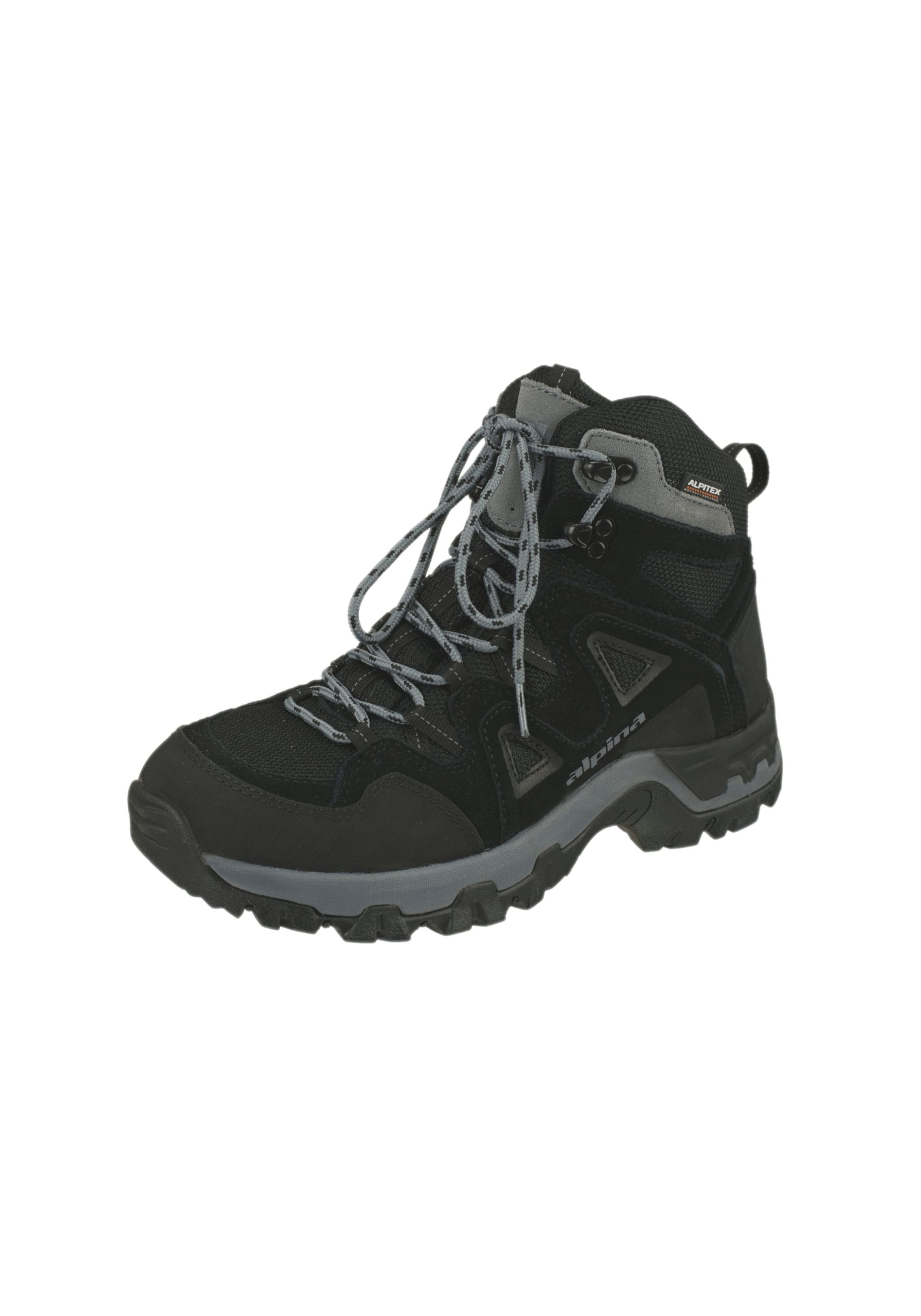Alpina Boots 'Robin' in Black: front