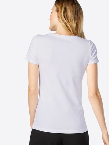 GUESS T-Shirt 'Vn Roses' in Weiß: zadná strana