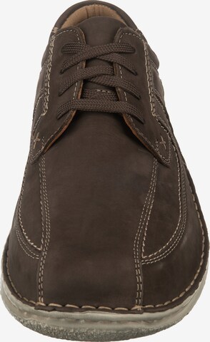 JOSEF SEIBEL Lace-Up Shoes 'Anvers' in Brown