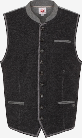 SPIETH & WENSKY Traditional Vest 'Novum' in Grey: front