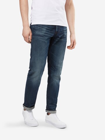 G-Star RAW Tapered Jeans 'D-Staq' in Blauw: voorkant