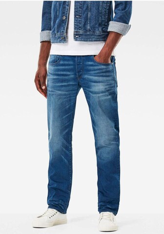 Regular Jeans de la G-Star RAW pe albastru: față