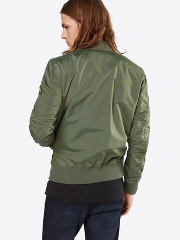 ALPHA INDUSTRIES Between-Season Jacket 'MA-1 TT' in Green