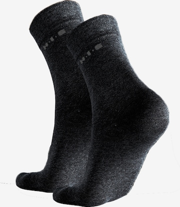 Chaussettes H.I.S en noir : devant