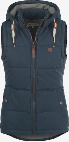 DESIRES Vest in Blue: front