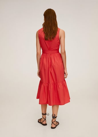 MANGO Summer dress in Red