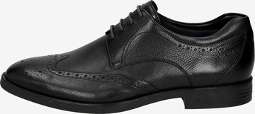 SIOUX Lace-Up Shoes 'Forkan-XL' in Black