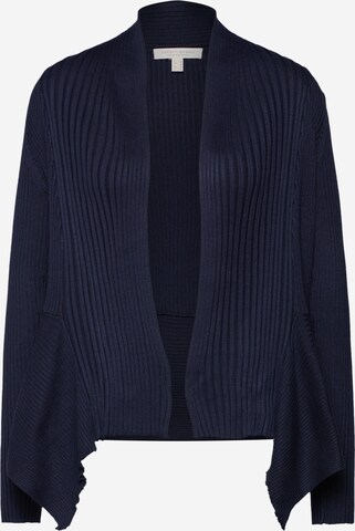 ESPRIT Knit Cardigan in Blue: front