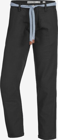 INDICODE JEANS Regular Pants 'Haverfiel' in Black: front