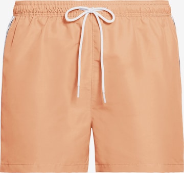 Calvin Klein Swimwear Badeshorts in Orange: front