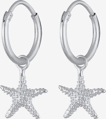 Boucles d'oreilles ELLI en argent : devant