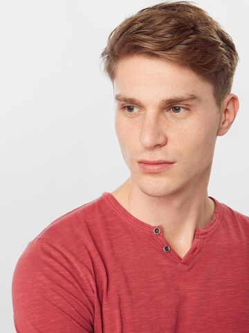 JACK & JONES Regular fit Μπλουζάκι 'JJESplit' σε κόκκινο