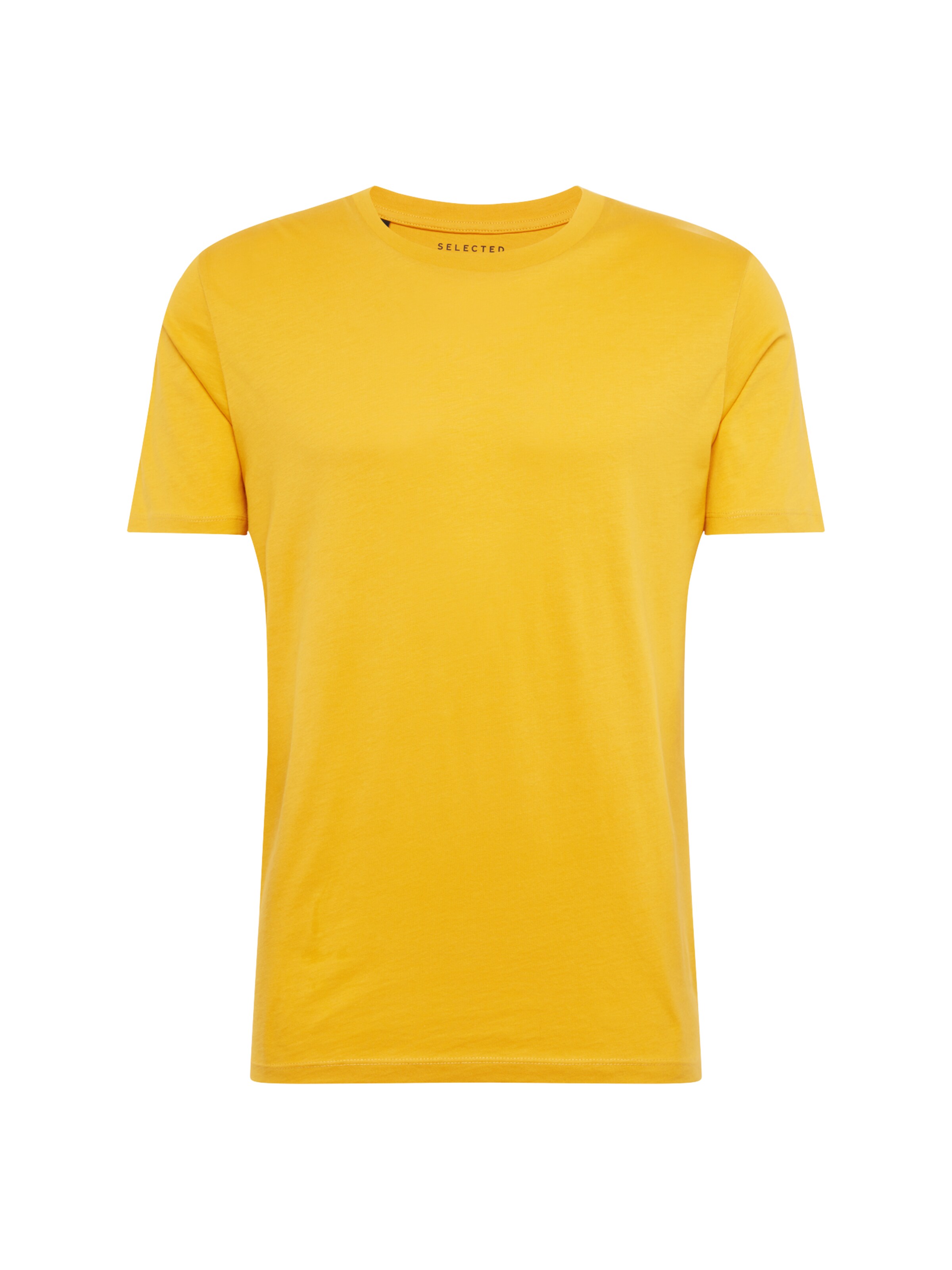 SELECTED HOMME - Shirt 'SHDTHEPERFECT' in de kleur Geel