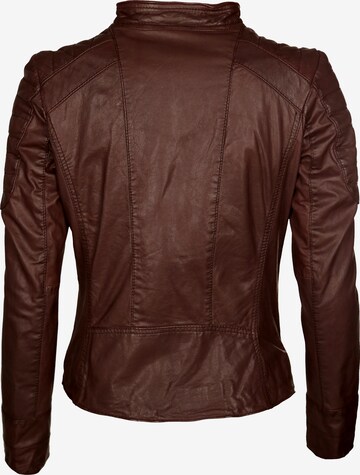 MUSTANG Lederjacke 'Gil' in Braun