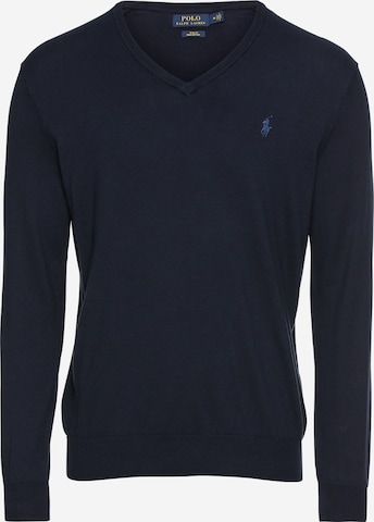 Pull-over Polo Ralph Lauren en bleu : devant