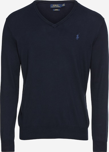 Polo Ralph Lauren Pull-over en bleu marine, Vue avec produit