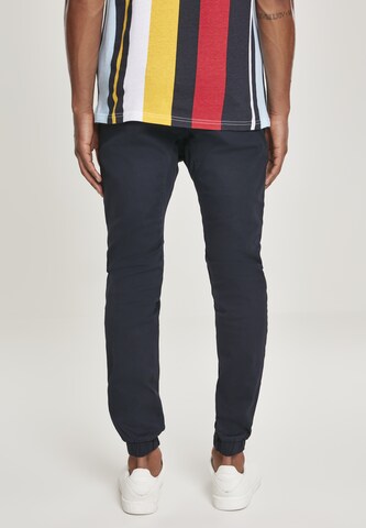 SOUTHPOLE Tapered Trousers in Blue