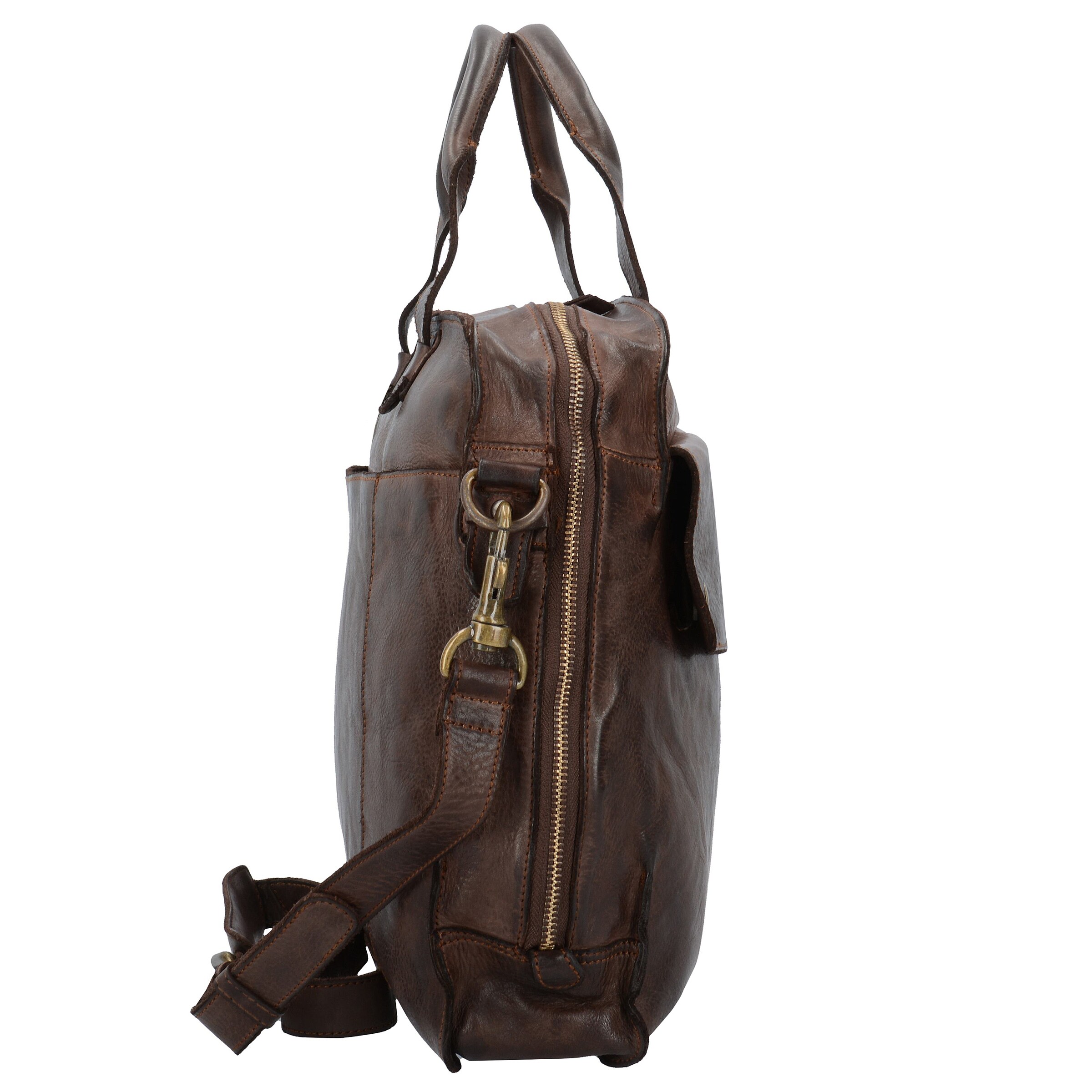 Harold's Document Bag 'Saddle' in Brown