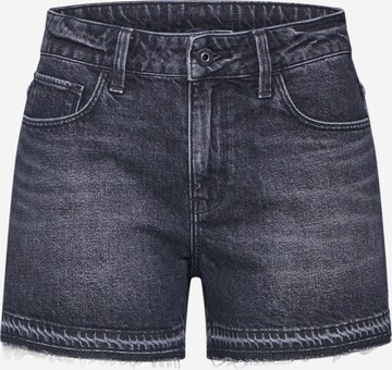 G-Star RAW Regular Shorts '3301 Boyfriend' in Schwarz: predná strana