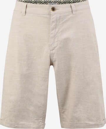 Regular Pantaloni eleganți de la Jack & Jones Plus pe bej: față