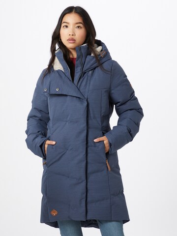 Ragwear Mantel 'Pavla' in Blau: Vorderseite