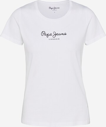 Maglietta 'NEW VIRGINIA' di Pepe Jeans in bianco: frontale